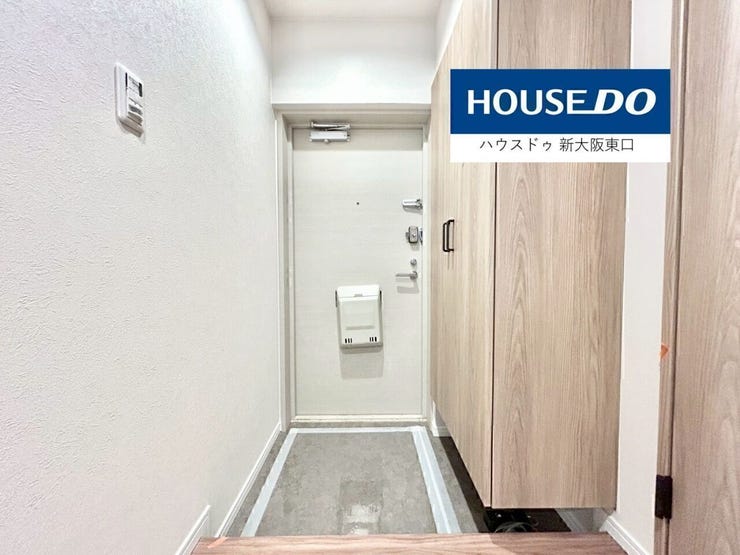 シューズインクロークがある玄関です。