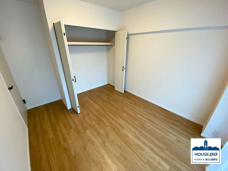 全居室収納付きで、お部屋が片づきます。