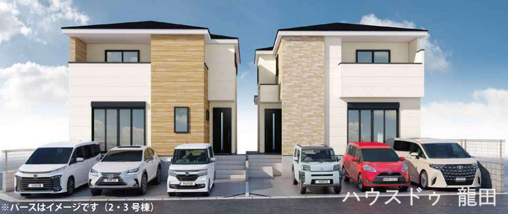 ■□■外観パース■□■
2号棟右