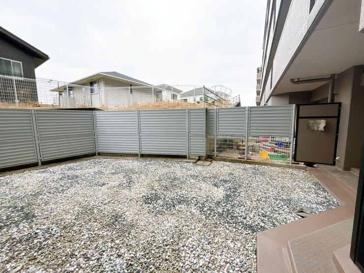 専用庭が付いております◎