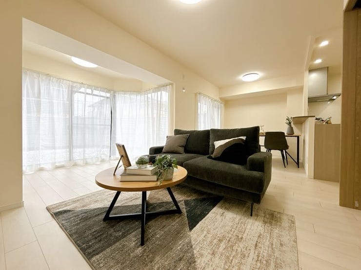 日当り良好のリビング。
明るい空間です◎