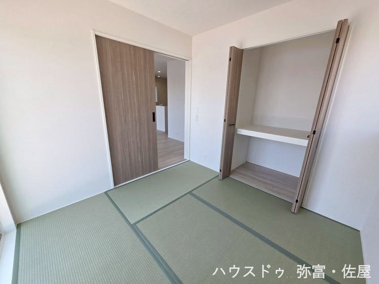 和室の収納は来客用の布団や季節の布団もしっかり保管できます!