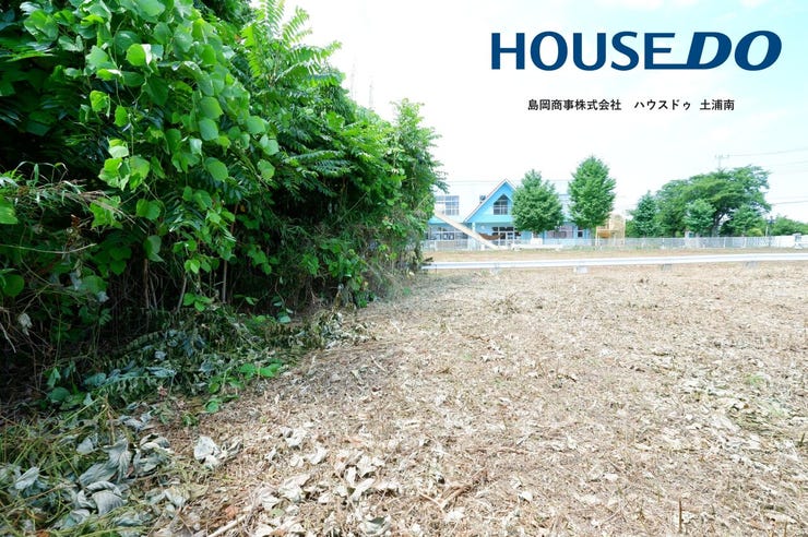 道路からみて奥側の敷地写真!