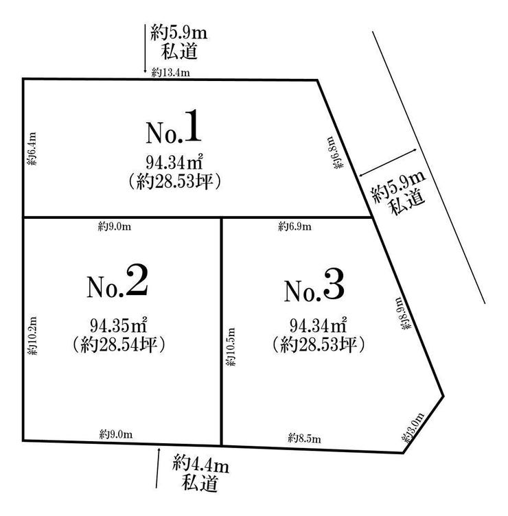 【外観】
◎区画図:No.3