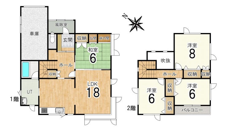 【間取り】
PC作成のため現況優先です。