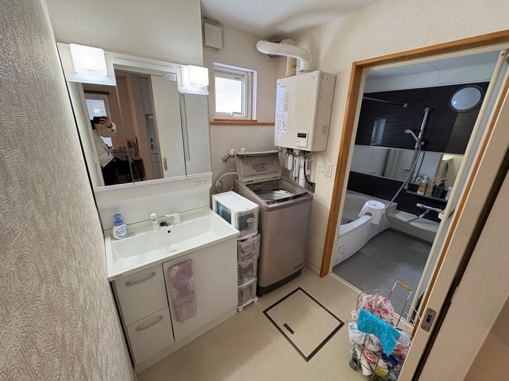 独立洗面台付き