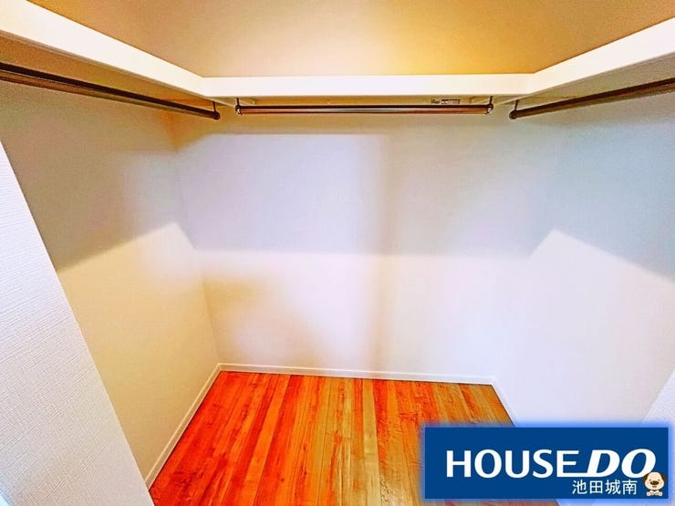 憧れのウオークインクローゼット♪♪