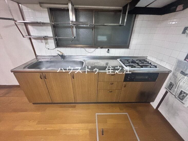 シンクも広めでお料理はもちろん食器洗いもしやすいですよ