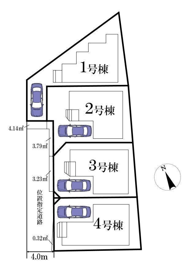 ◎区画図:4号棟