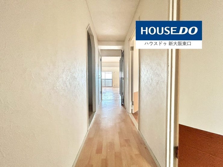 玄関からの通路です。