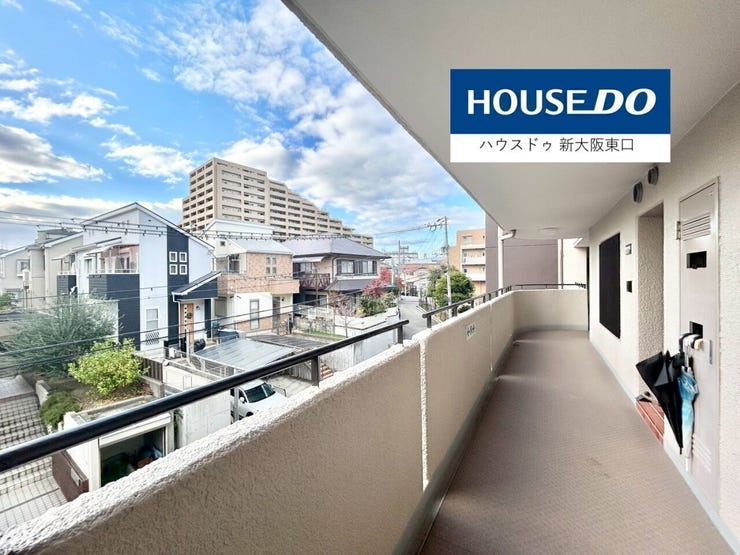 玄関前の通路です。