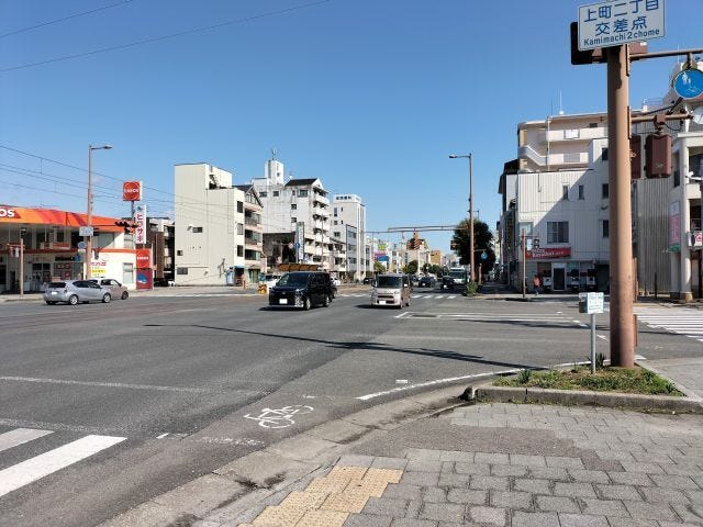 北側道路 西から東方向