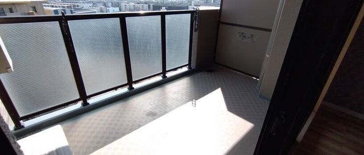 広々バルコニー