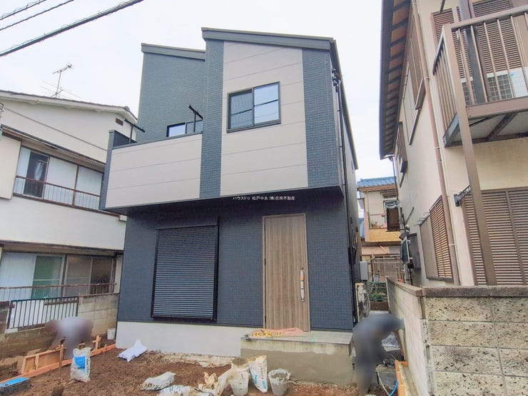 【外観】
◎外観(2/26撮影)
足場はずれました!まもなく完成!