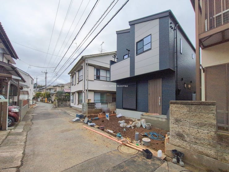 ◎前面道路(2/26撮影)