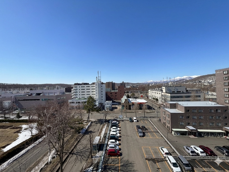 《眺望写真》
8階のため眺望良好です。