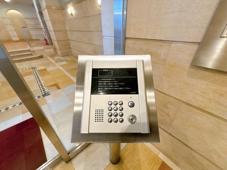 安心のオートロック付きマンション。