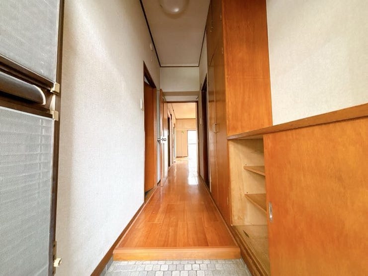 開放感のある広い玄関です。