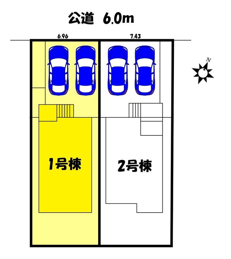 【区画図】1号棟