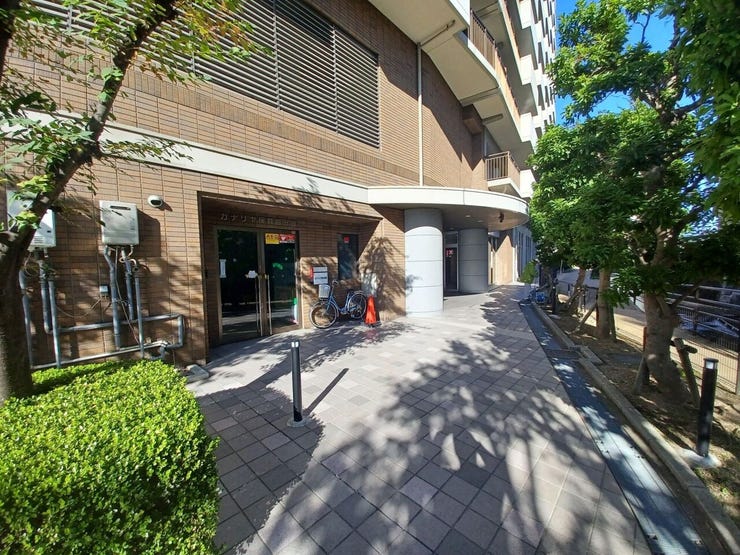 手入れの行き届いた緑が彩る、上質な共有スペース