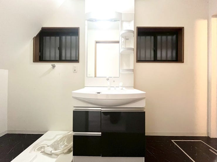 広い洗面スペース