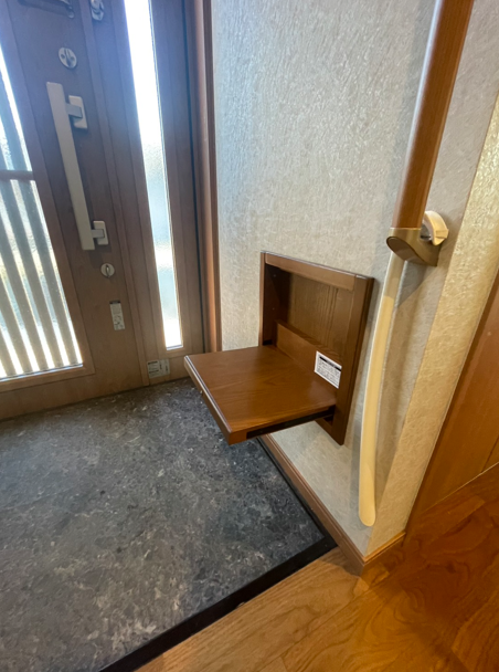 バリアフリー腰掛