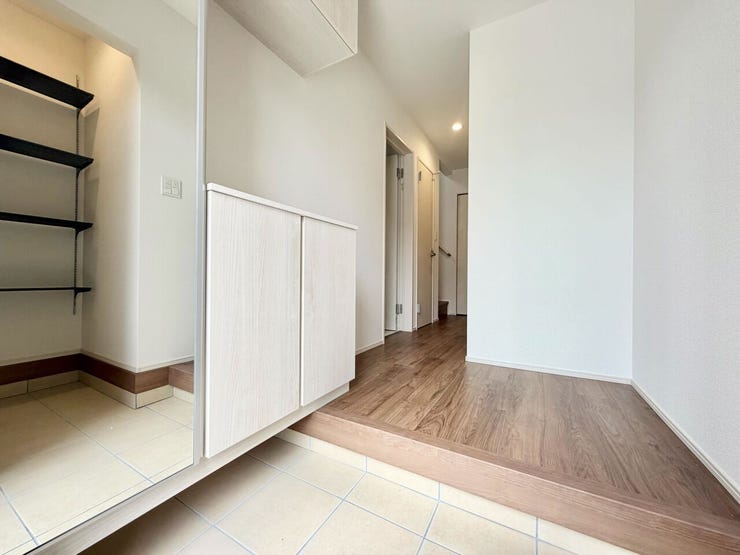 収納もしっかりついてる玄関スペースがあります♪