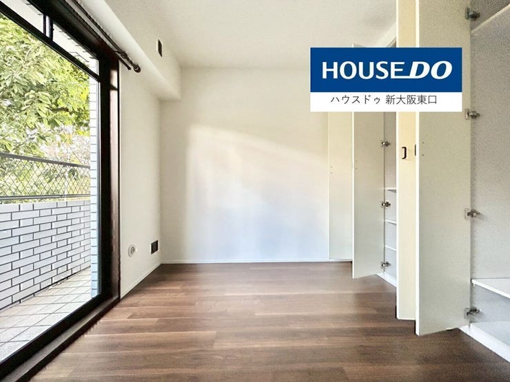 大きなクローゼットがある5.1帖の子供部屋