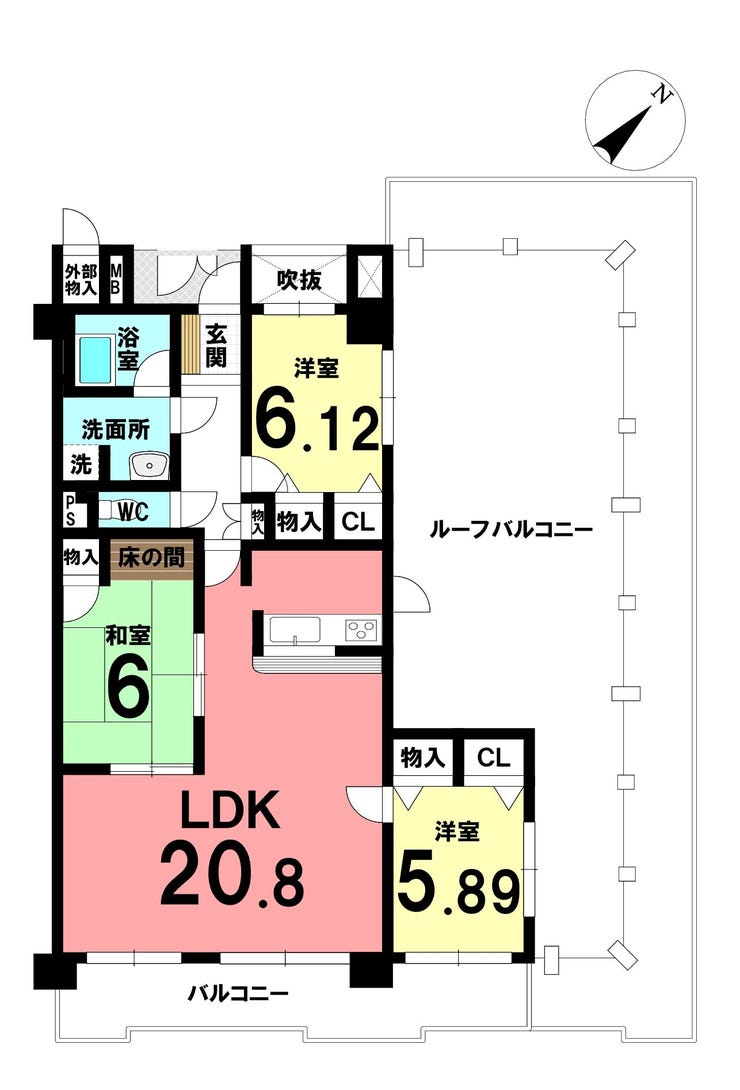 【間取り】
間取図