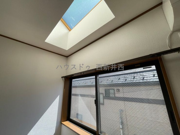 天窓のあるお部屋も