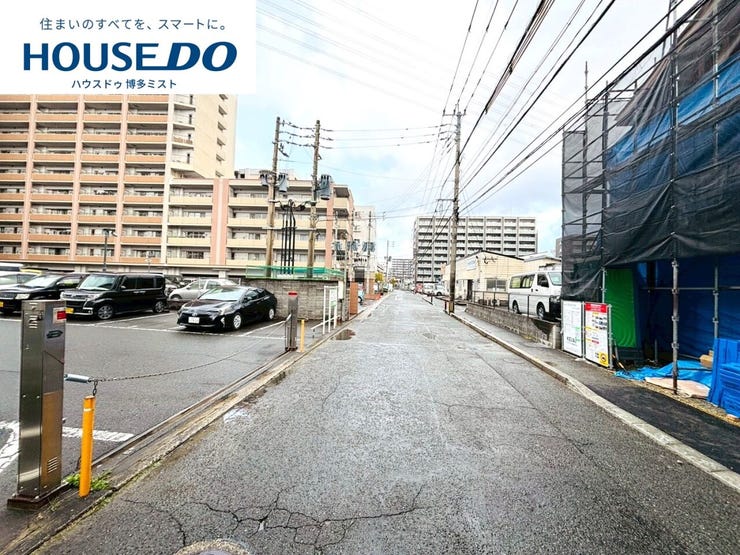 【福岡市東区原田 新築戸建て】■足元あったか、リビング床暖房■松島小学校まで歩9分(3月13日撮影)