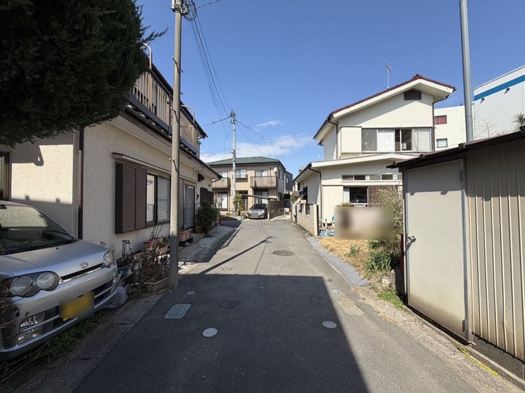 閑静な住宅街♪