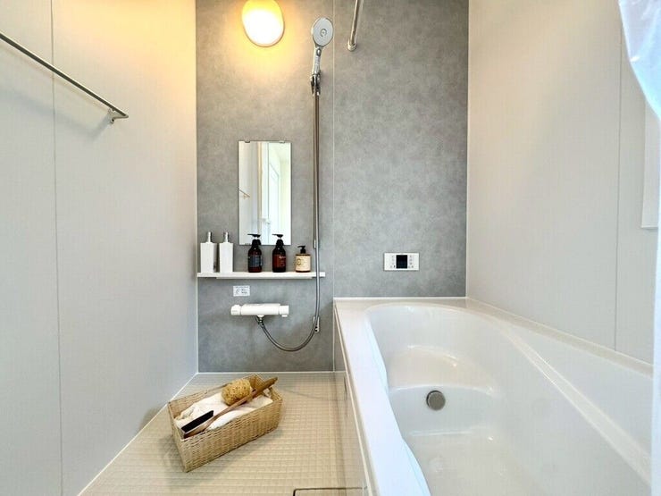 【Bathroom】リラックスできる空間で、一日の疲れを癒し、心身共にリフレッシュできます。