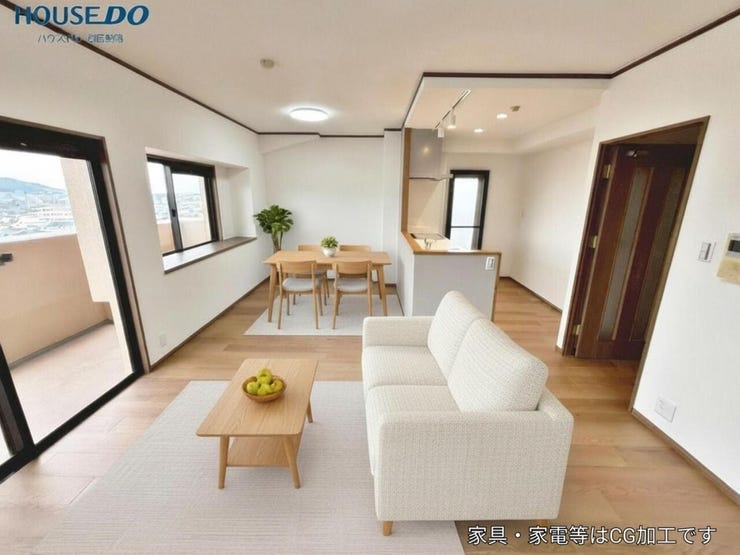 【リビング】
※家具はCGイメージです。販売価格には含まれません。