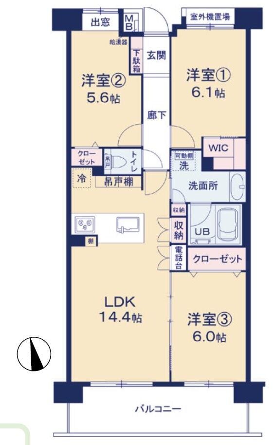 【間取り】