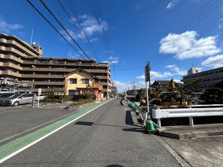 前面道路