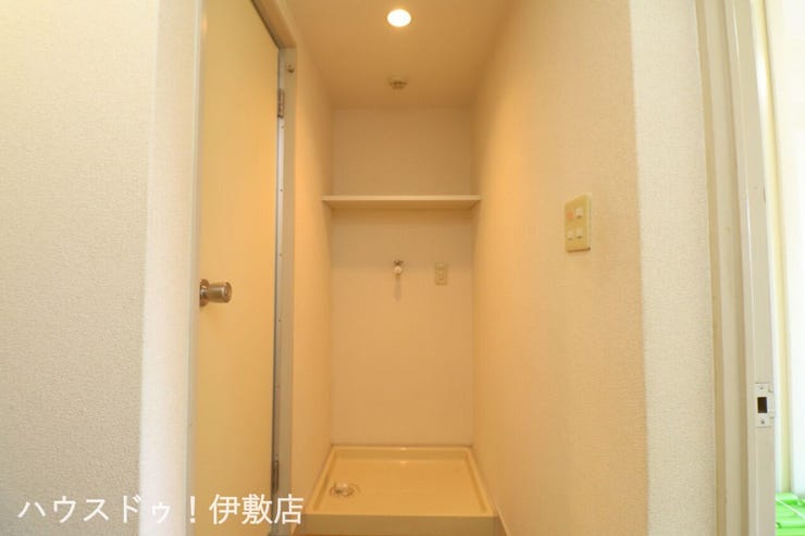 【洗濯機置場】
洗濯パン付きで安心です