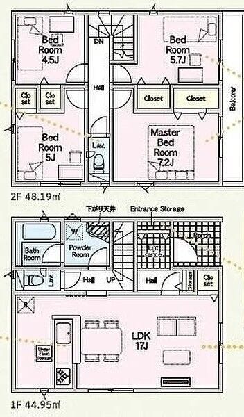 【間取り】
4LDK