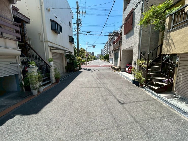 前面道路
