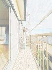 【バルコニー】
リフォーム中