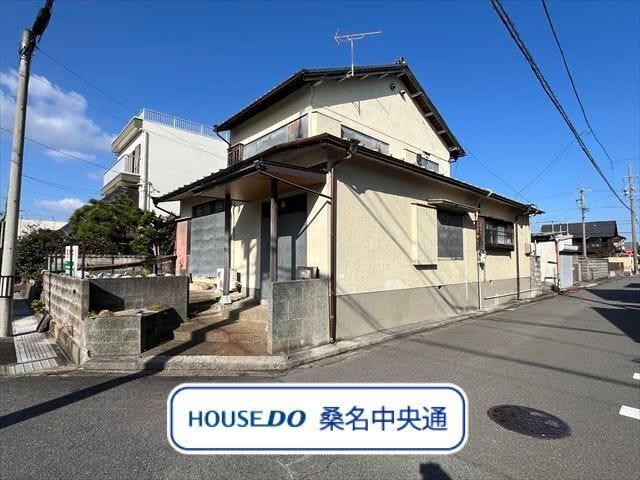 【外観】
三岐鉄道北勢線「西桑名駅」から徒歩約26分の立地。角地なので開放感があります!(2025年11月28日 撮影)