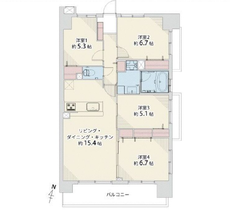 【間取り】
【間取り図】