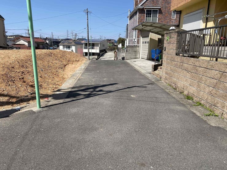 北東側道路