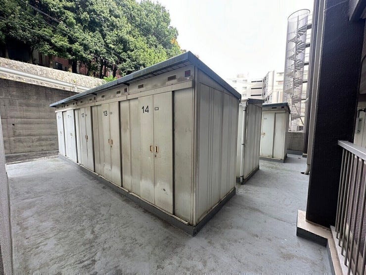 トランクルームが有り、荷物が多い方には嬉しい◎