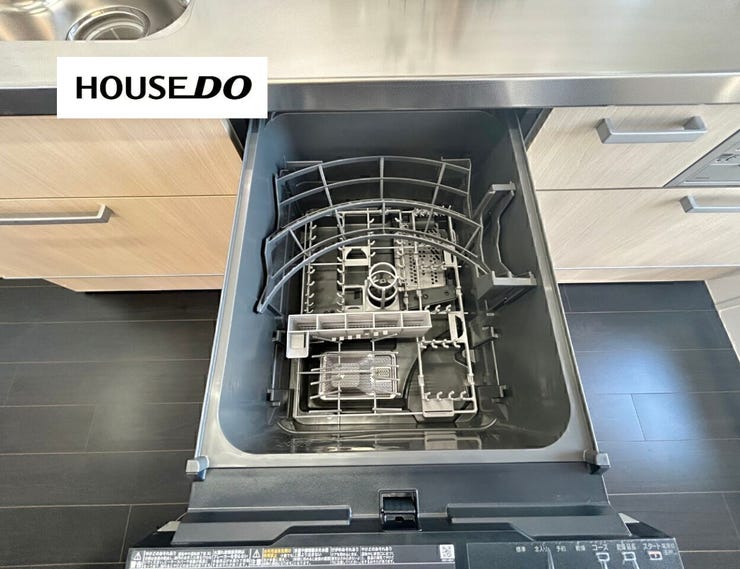 食洗機付きで家事時間を10分短縮◎