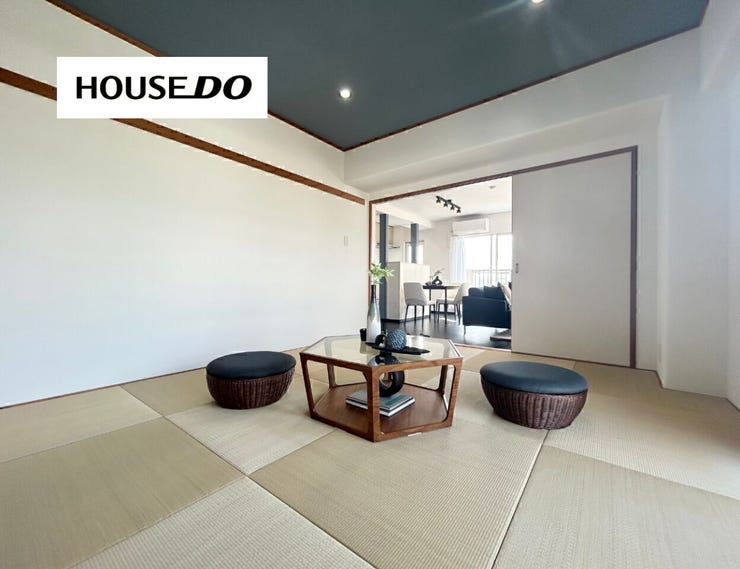 8帖の和室◎来客用にも寝室にも使いやすく、ゆったり落ち着ける和の空間。