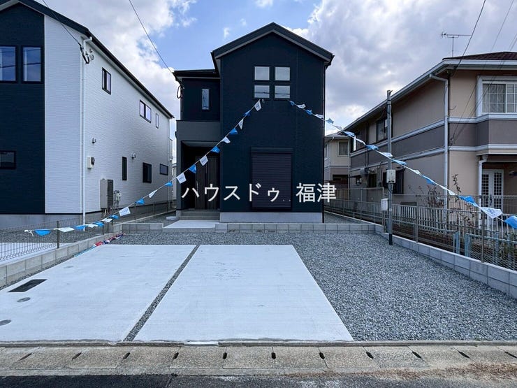 【外観】
2026年3月 撮影♪
《福岡市東区三苫2丁目 新築戸建》 3号棟♪
