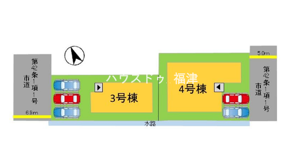 《福岡市東区三苫2丁目 新築戸建》 3号棟♪
※現況優先