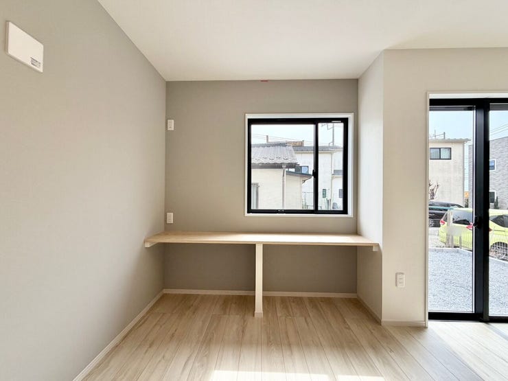 〈24.8帖〉
ライフスタイルに合わせて間仕切り変更できます♪