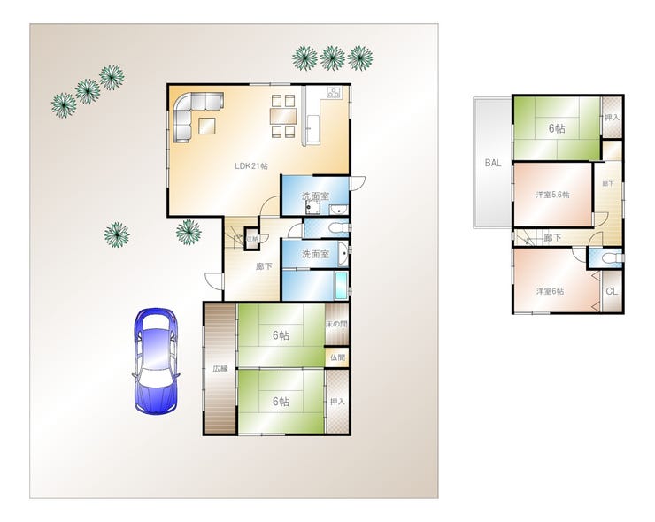 detached 兵庫県川西市大和東５丁目